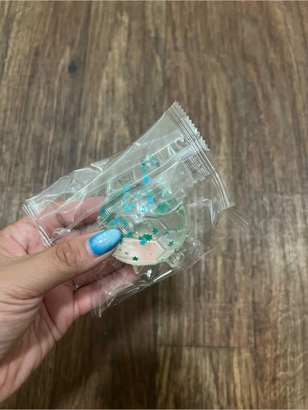 2 Cute green glitter